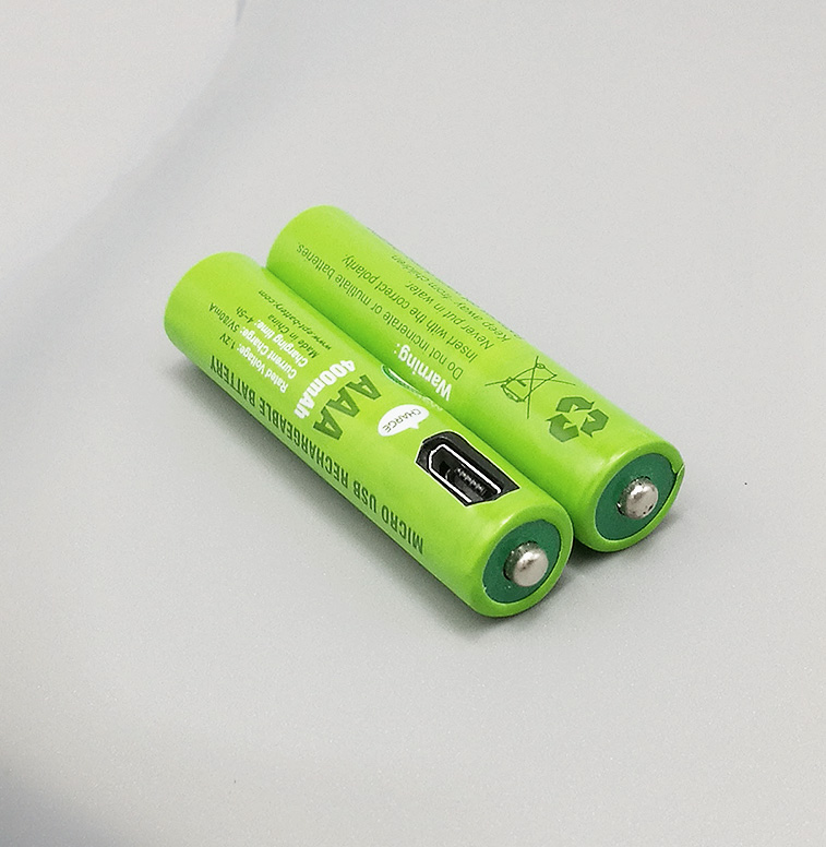1.2V 400mAh AAA7號(hào)Type-c口充電鎳氫電池 1.2V 400mAh AAA7號(hào)Type-c口充電鎳氫電池